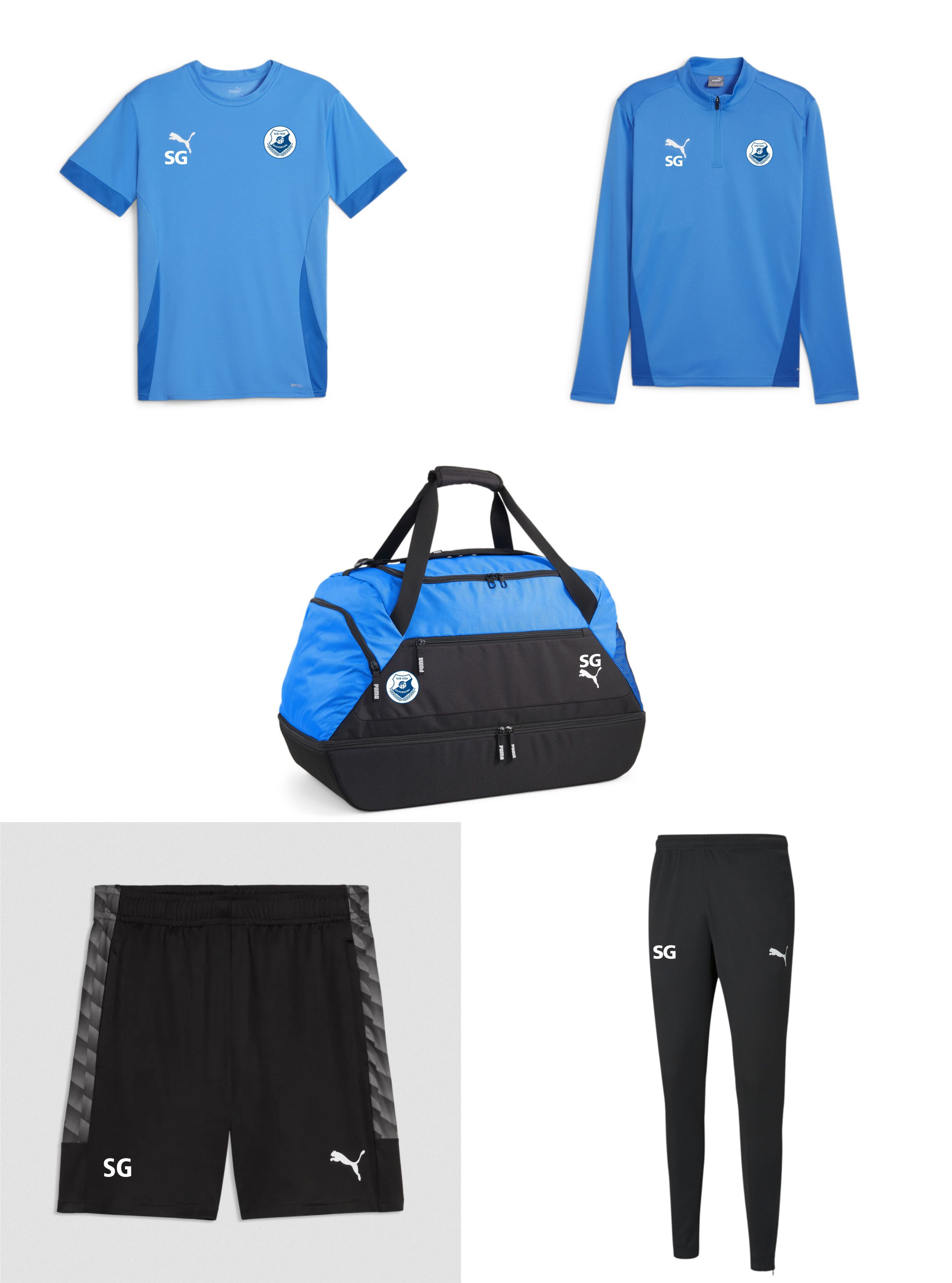 teamGOAL Trainingsset mit Tasche