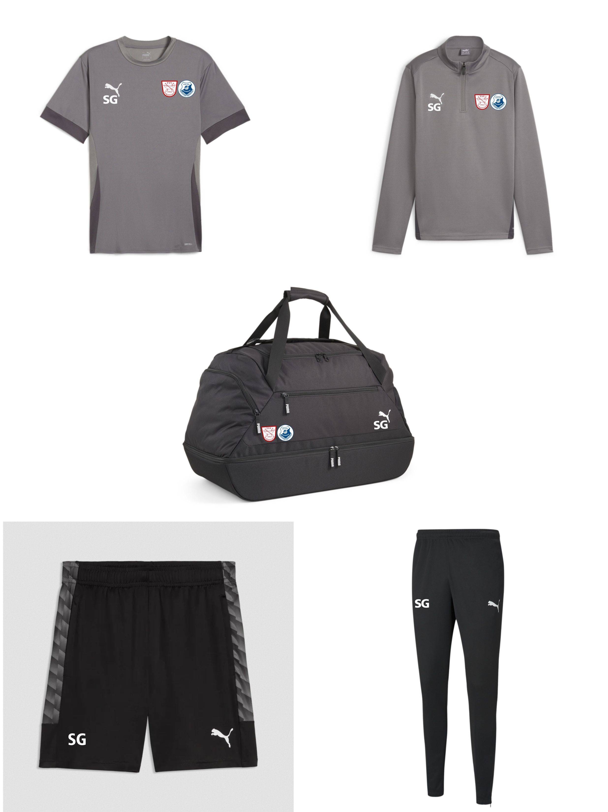 teamGOAL Trainingsset mit Tasche